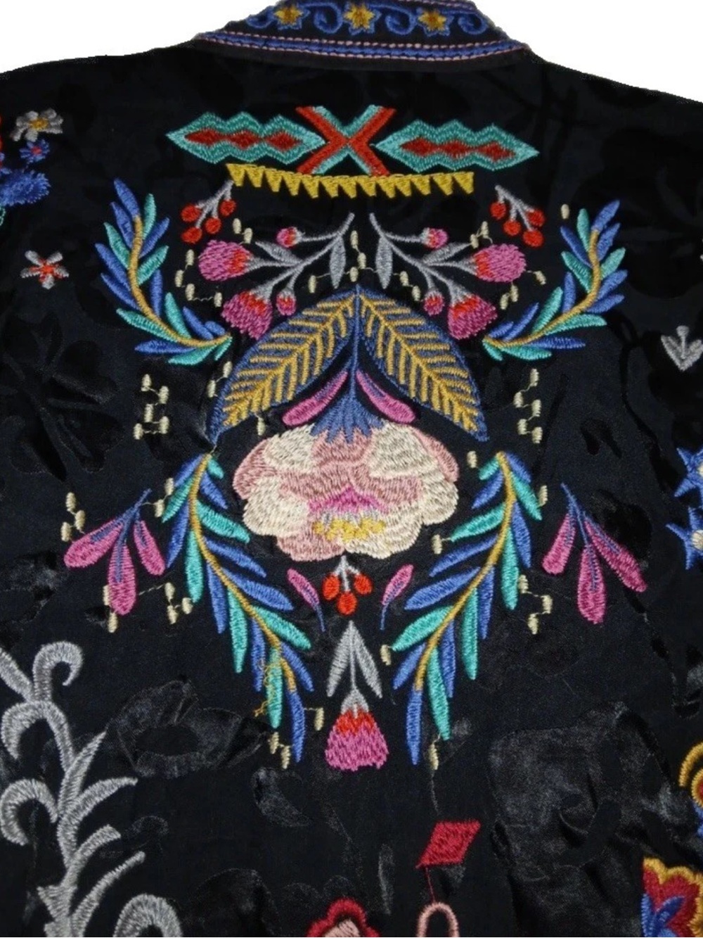 Johnny Was heavily embroidered Elletra Reversible
Kimono NWT RARE - Picture 10 of 14